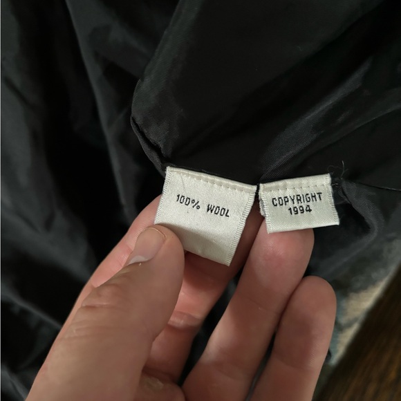 Vtg Icelandic Design Sweater Jacket Wool Nordic Button Up Jacket Large L - Picture 4 of 5